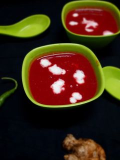 ટામેટાં અને બીટરુટ નો સુપ (Tomato Beetroot Soup Recipe In Gujarati) રેસીપી મુખ્ય ફોટો