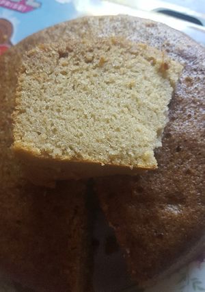 Foto resep Banana cake simpel tanpa mixer tanpa oven
