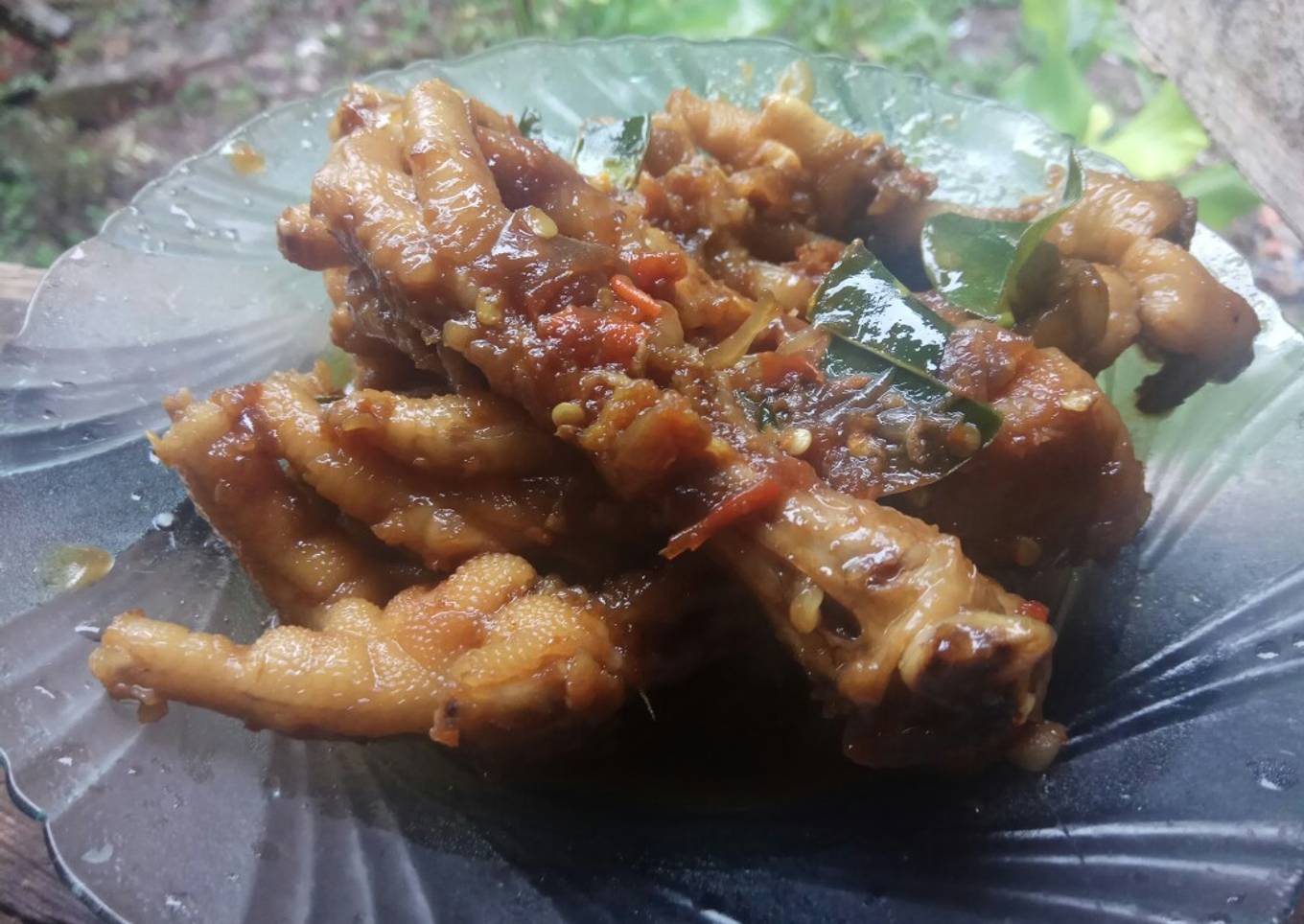 Ceker kecap pedas