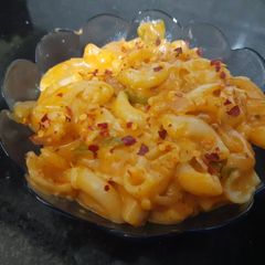 Mix sauce pasta A picture of Mix sauce pasta.