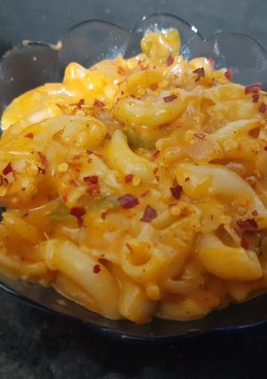 A picture of Mix sauce pasta.