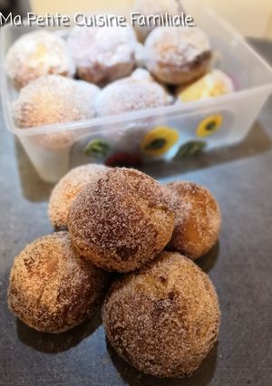 Une photo de Fasenachtkiechle, beignets de carnaval alsaciens