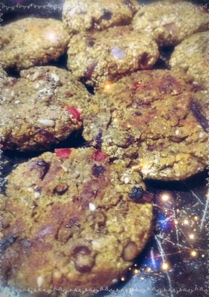 Una foto de Hamburguesas de calabaza y lentejas