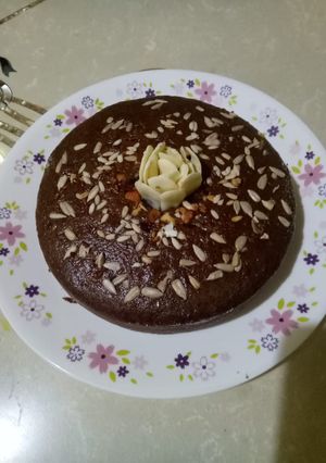 A picture of Nutty Seedy Choco Cake.