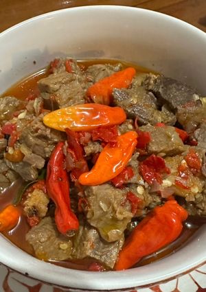Foto resep Oseng mercon