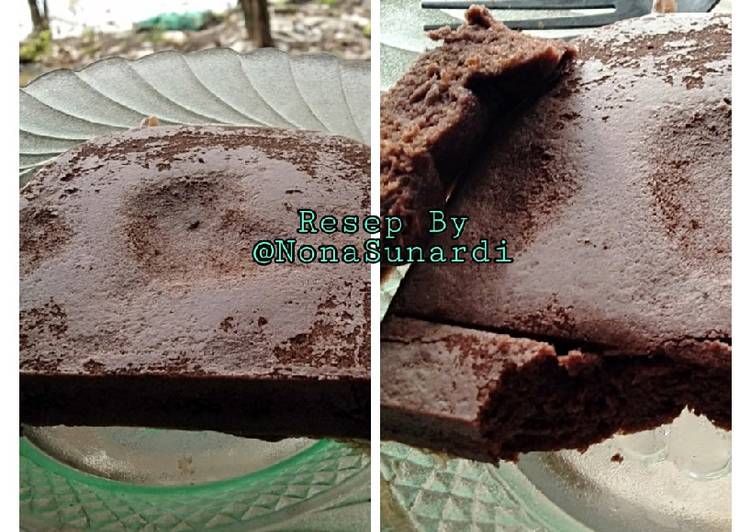 Brownies chocolatos simple takaran sendok