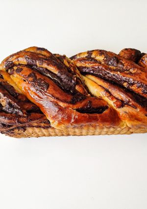 Une photo de Babka chocolat #pâques