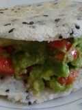 Arepita con palta