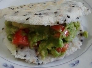 Una foto de Arepita con palta