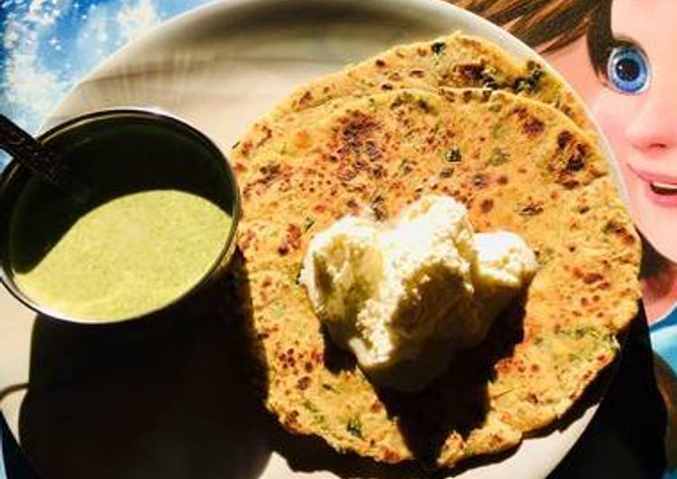 Step-by-Step Guide to Prepare Ultimate Multigrain Methi Paratha with Homemade Butter and Bathua Raita