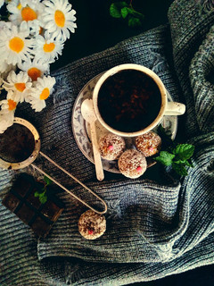 عکسی از دستور شیر قهوه شکلاتی