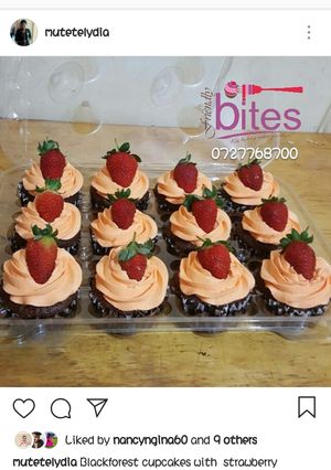 A picture of Moist chocolate cupcakes.