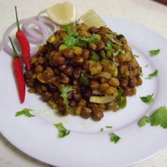 A picture of Black Chana Stir Fry.