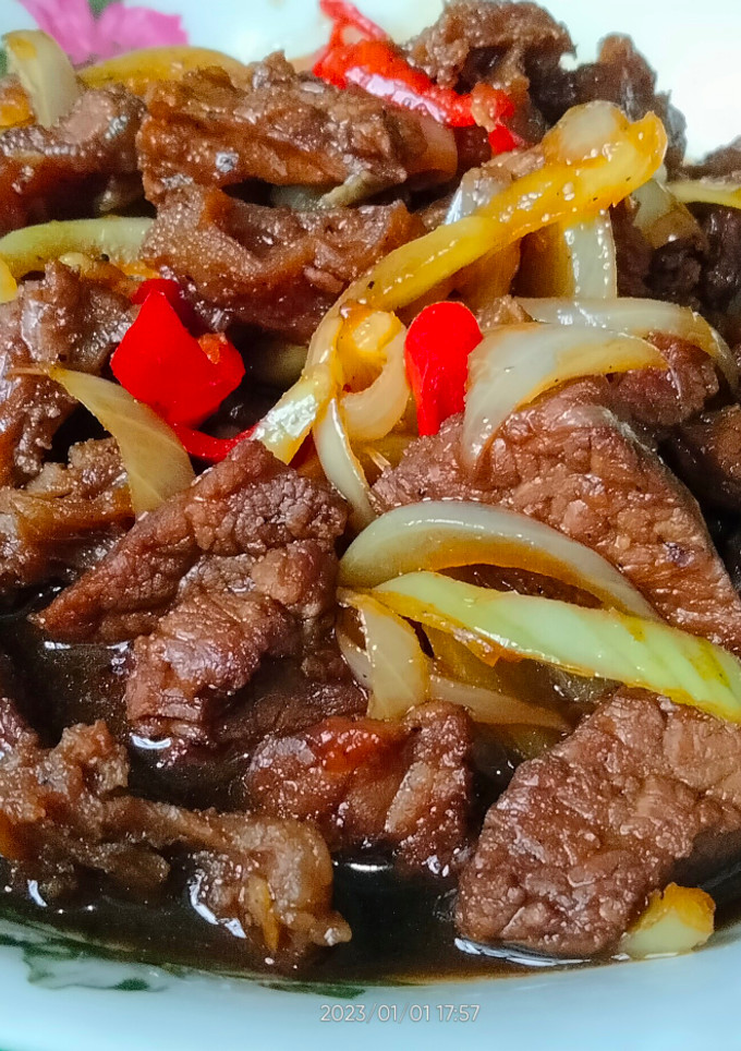 Foto resep Daging Sapi Lada Hitam