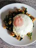 Light Spinach with Chickpeas