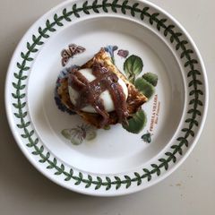 Egg & Anchovy Light Nibble A picture of Egg & Anchovy Light Nibble.