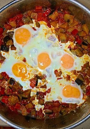 Una foto de Shakshuka