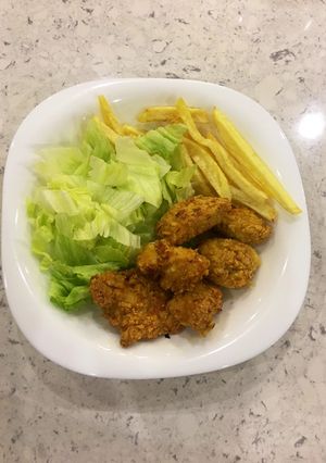 عکسی از دستور مرغ سوخاری 🍗🍗