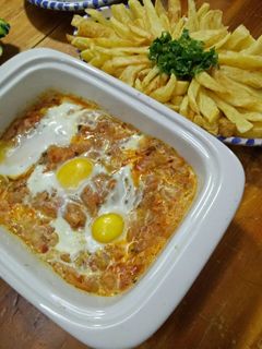 صورة لوصفة شكشوكة بالبيض