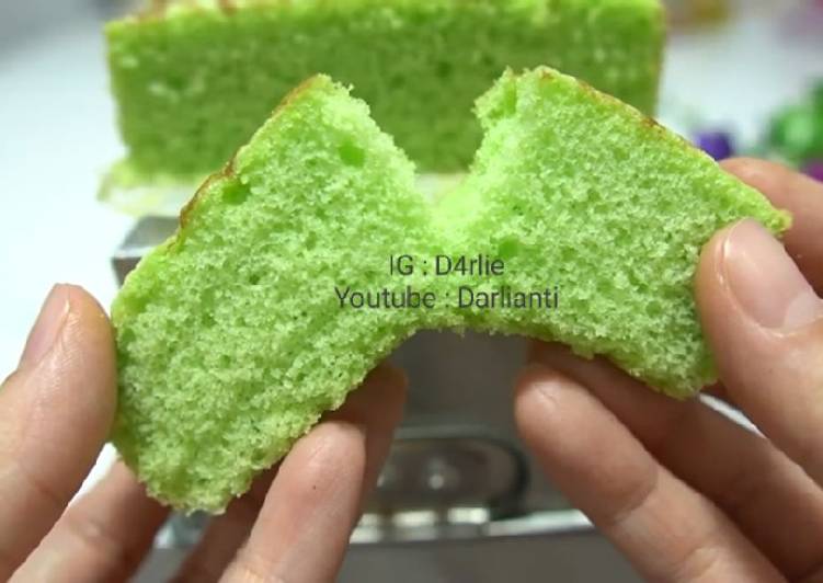 Bolu pandan santan (tekstur chiffon)π