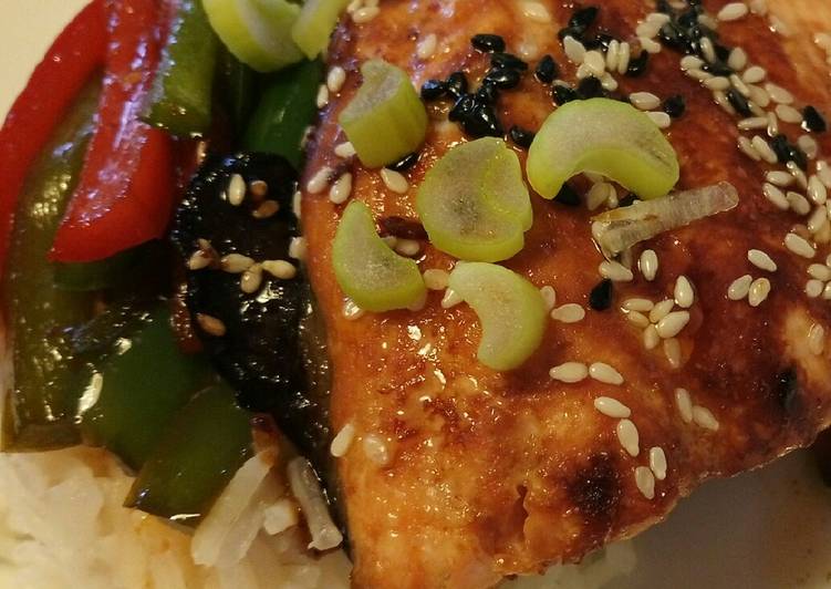 Sticky salmon