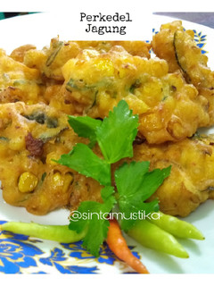Foto resep Perkedel jagung