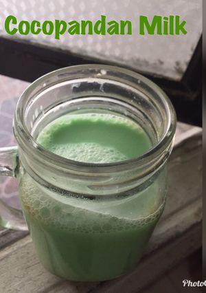 Foto resep Cocopandan Milk Keto#Ketopad#KFLifestyle#MinumanKeto