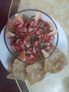 A picture of Colourful salad.