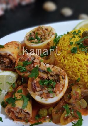 صورة لوصفة كلمار محشي