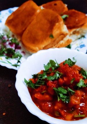 A picture of Butter Pav bhaji masala.