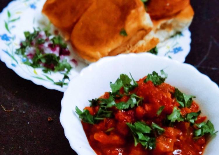 Butter Pav bhaji masala