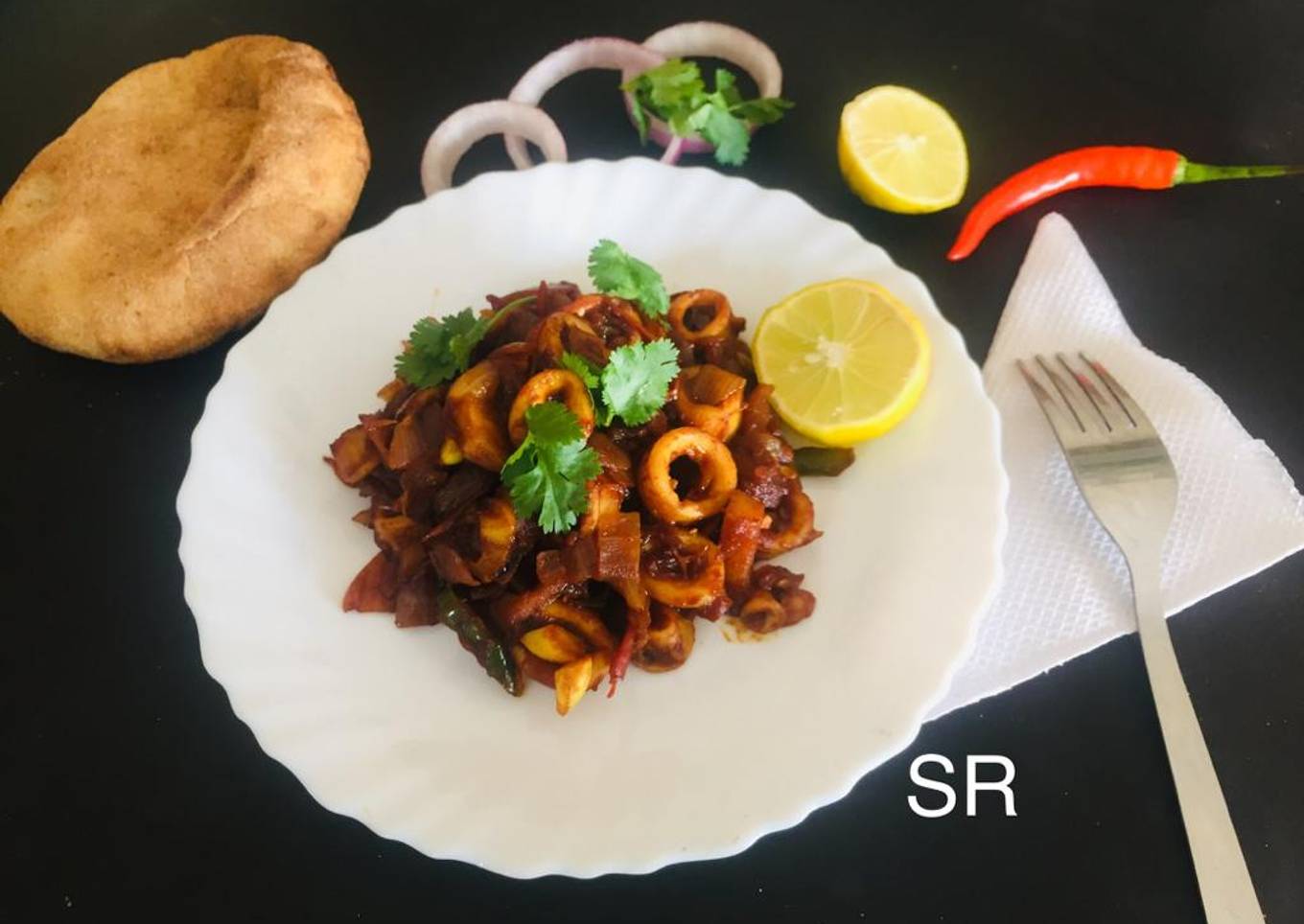 Squids chilli fry