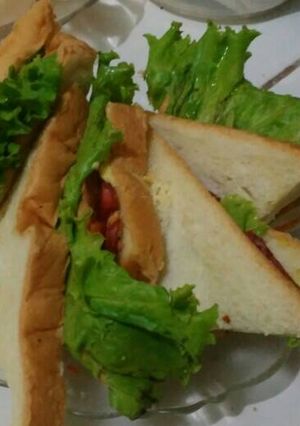 Foto resep Sandwich Daging