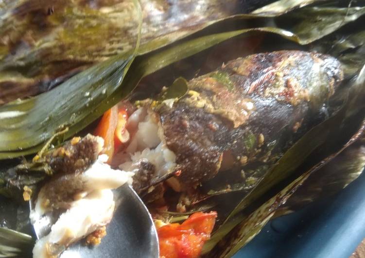 Pepes ikan kali😁😁