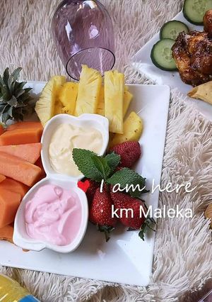 A picture of Fruits platter.