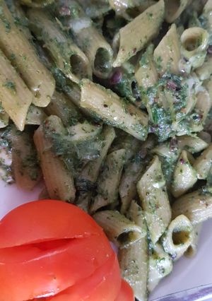 A picture of Nettle and mint pesto.