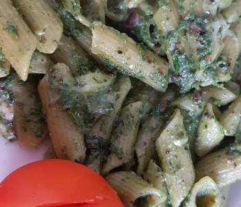 The New Way Serving Recipe Nettle and mint pesto Delicious and Healthy