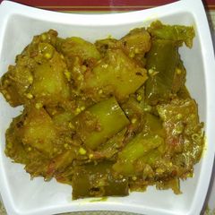A picture of Alu began  ki sabji.