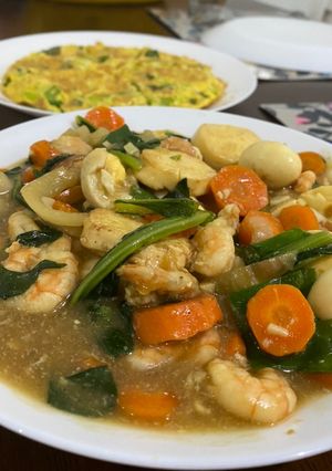 Foto resep Sapo Tahu Udang ala Mamgin