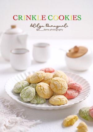 Foto resep Crinkle Cookies