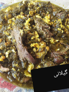 عکسی از دستور تهیه خورشت گیلانی سیر قلیه
