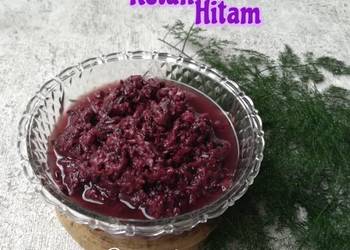 Resep Populer #344. Tape Ketan Hitam Ala Rumahan