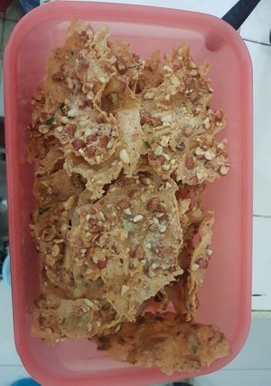 Foto resep Peyek kacang renyah