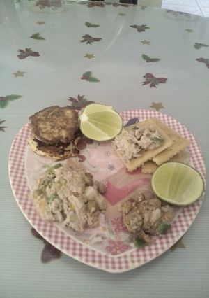 Una foto de 3 recetas de Atún