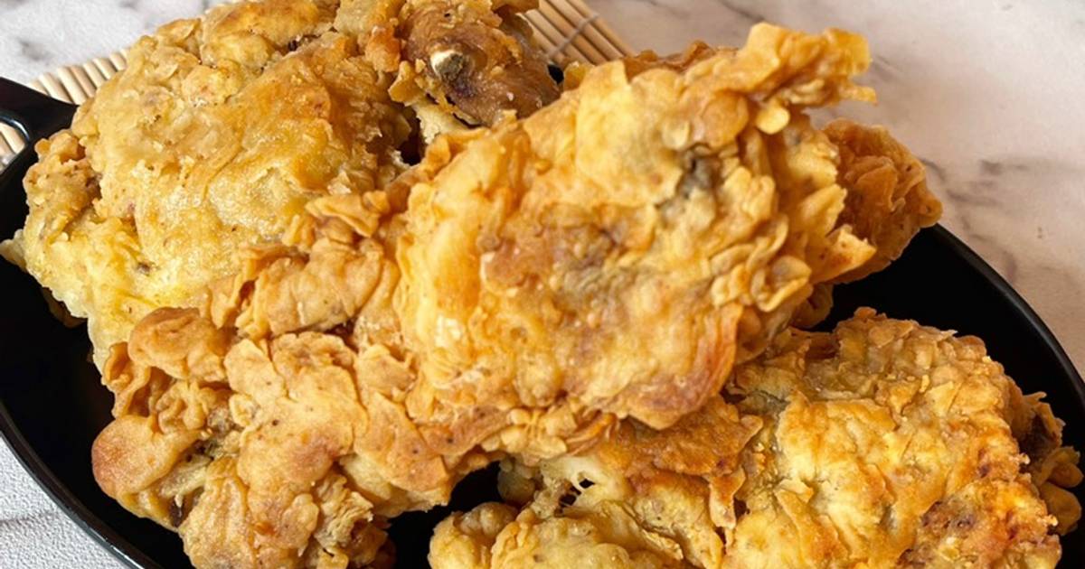 Resep Ayam Krispy Ala KF Oleh Kiki Fhatria Cookpad