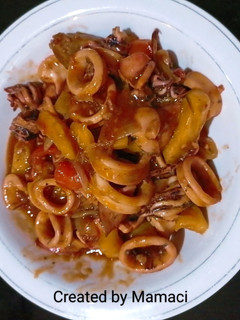Foto resep Cumi Asam manis Simple