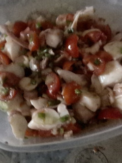 Foto principal de Ensalada de pulpo con tomates cheery