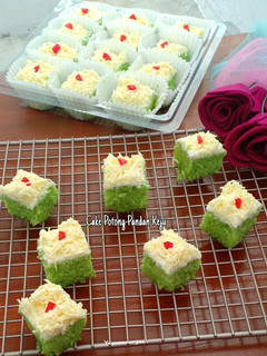 Foto resep Cake Potong Pandan Keju