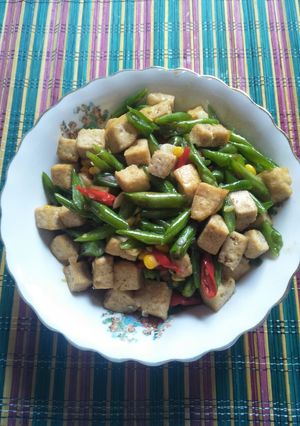 Foto resep Tumis Buncis Campur Tahu