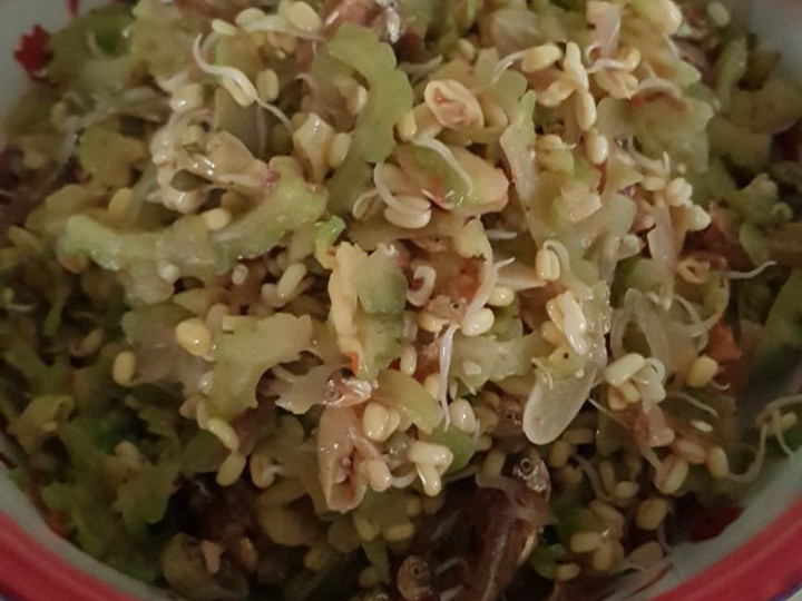 Resep 10.Tumis Pare/ pare teri pedas tanpa pahit, no micin dan royco, Bisa Manjain Lidah